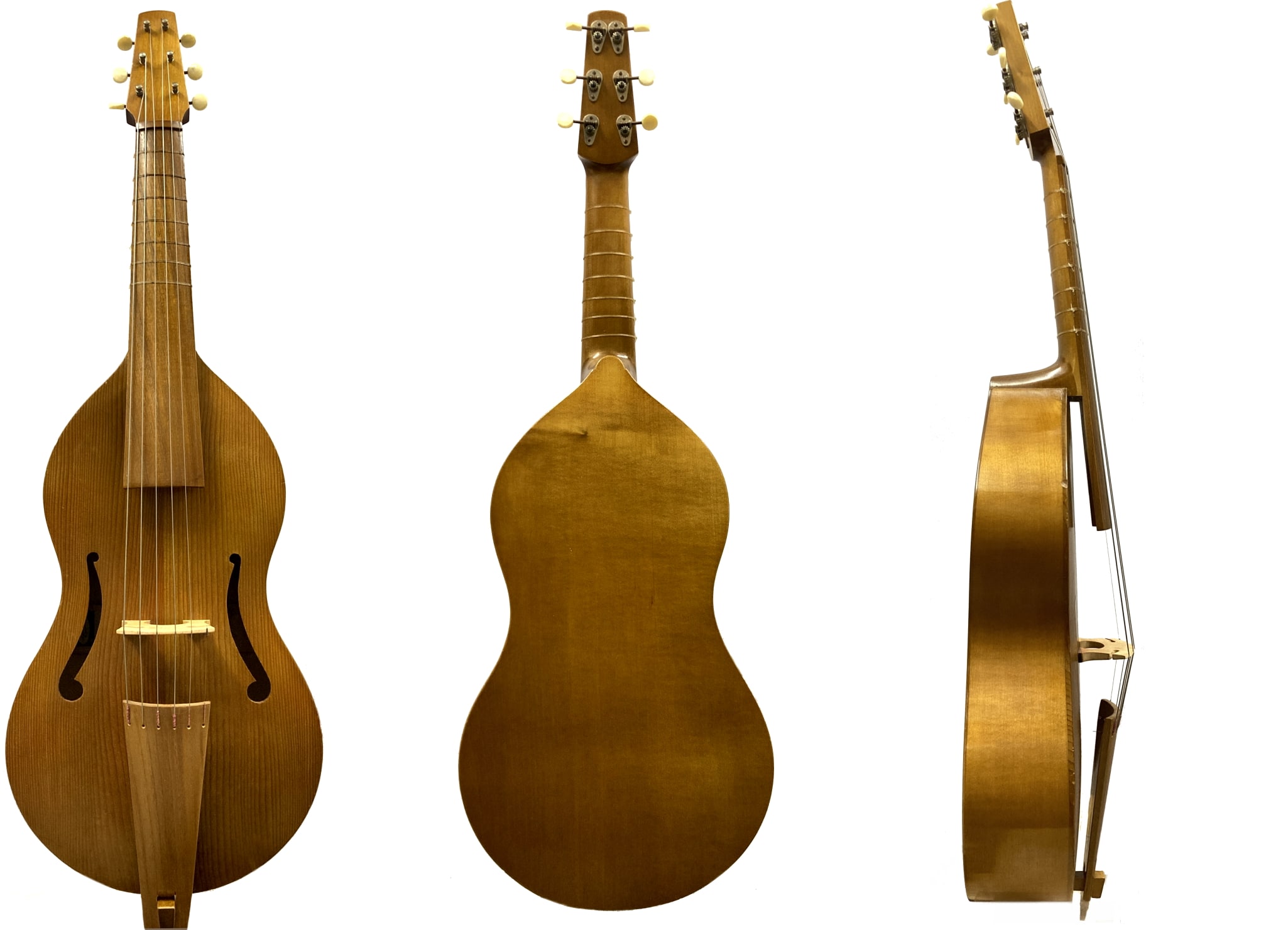 Gambe Emmo Koch mit Tasche und Bogen mieten