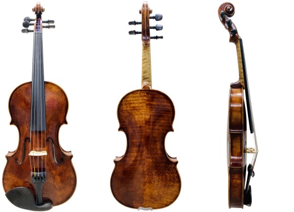 5-saitige Geige mit tiefer C-Saite - Quinton im Set 4/4 Größe-2