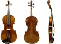 Im Set: alte französische Violine um 1960 mieten