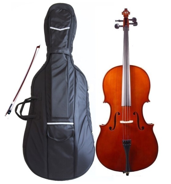 GEWA Celloset Allegro Tasche Bogen Harz 4/4 Größe