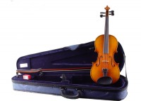 Geigenset: Geige Walter Mahr Atelier Etui Holzbogen 3/4 Größe